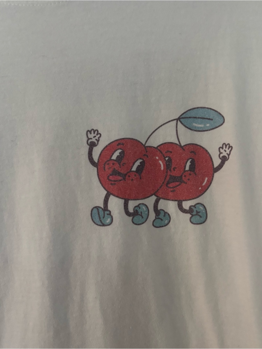 House Music Graphic tee cherries Canvernice large rave festival streetwear - Picture 4 of 8